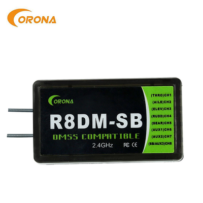 2.4g Jr Dmss Compatible Receivers Rc Remote Control For Rc Helicopter Corona R8DM-SB