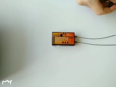 Pemancar radio dan penerima radio 2.4G GR7FA rc kompatibel dengan futaba